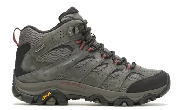 best hiking boots for men: Merrell Moab 3 Mid Waterproof Hiking Boots 